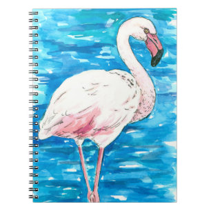 Carnet flamant rose