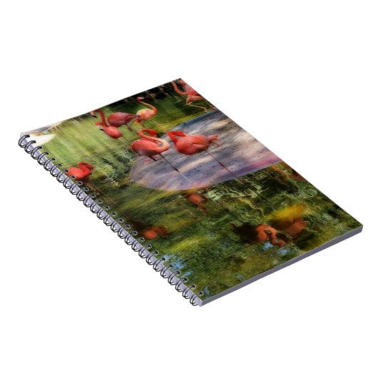 Carnet Flamant rose (Côté Droit)