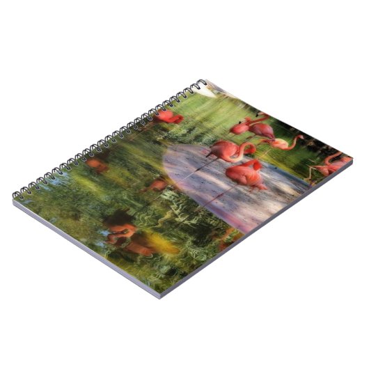 Carnet Flamant rose (Côté gauche)