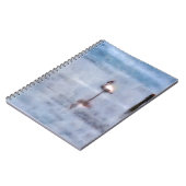 Carnet Flamant rose aquarelle (Côté gauche)
