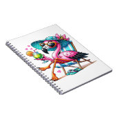 Carnet Flamant rose cool (Côté Droit)
