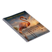 Carnet Flamant rose de lagon côtier ANIMALS (Côté Droit)