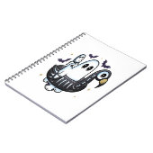Carnet Flamant rose d'été Floatie (Côté gauche)