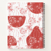 Carnet Flamant rose d'été tropical (Dos)