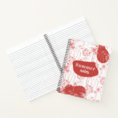 Carnet Flamant rose d'été tropical (Intérieur)