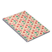 Carnet Flamant Rose Été Motif Tropical (Côté Droit)