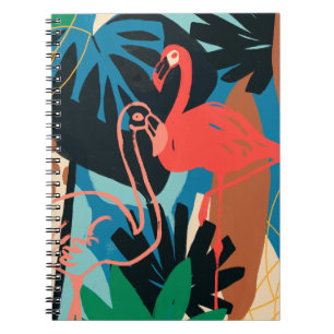 Carnet Flamant rose funeste