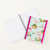 Carnet Flamant rose mignon (Intérieur)