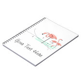 Carnet Flamant rose Ocean Trio 3 (Côté gauche)