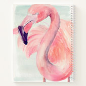 Carnet Flamant rose Pastel (Dos)