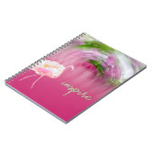 Carnet Flamant rose rose Inspirational Quote Inspiration  (Côté gauche)