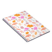 Carnet Flamant rose tropical (Côté Droit)