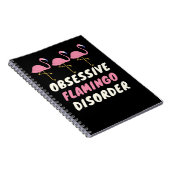 Carnet Flamant rose Tropical Obsessive Flamant rose Troub (Côté Droit)