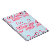 Carnet Flamant rose : Tropical Vintage Print (Côté Droit)