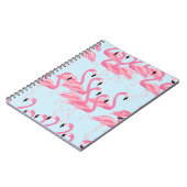 Carnet Flamant rose : Tropical Vintage Print (Côté gauche)