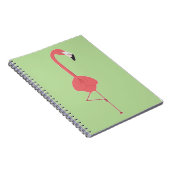 CARNET FLAMANT ROSE YOGA (Côté Droit)