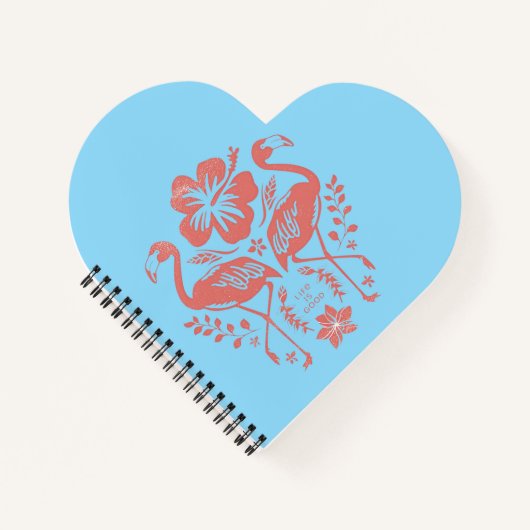 Carnet Flamant Tropical (Devant)