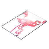 Carnet Flamants roses (Côté gauche)