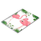Carnet Flamants roses (Côté gauche)