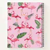 Carnet Flamants roses Amour Motif 5 (Dos)