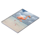 Carnet Flamants roses Beach Aruba (Côté gauche)