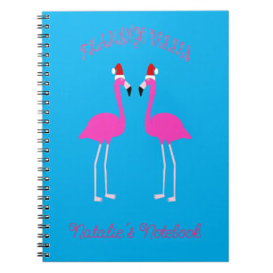 Carnet Flamants roses Lesbiennes de Noël Flamant rose Bel