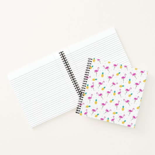 Carnet Flamants roses néon (Intérieur)