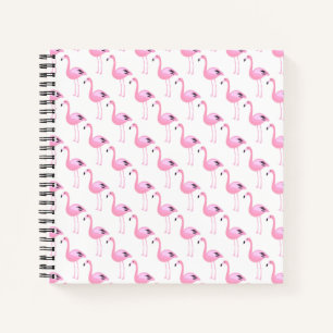 Carnet Flamants roses roses