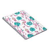 Carnet Flamants roses roses (Côté Droit)