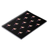 Carnet Flamants roses roses (Côté gauche)