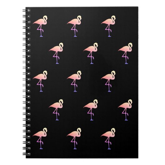 Carnet Flamants roses roses (Devant)