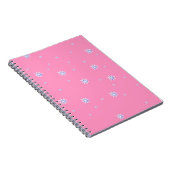 Carnet Flambeaux d'hiver roses (Côté Droit)