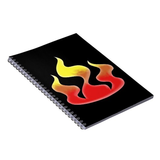 Carnet Flames (Côté Droit)