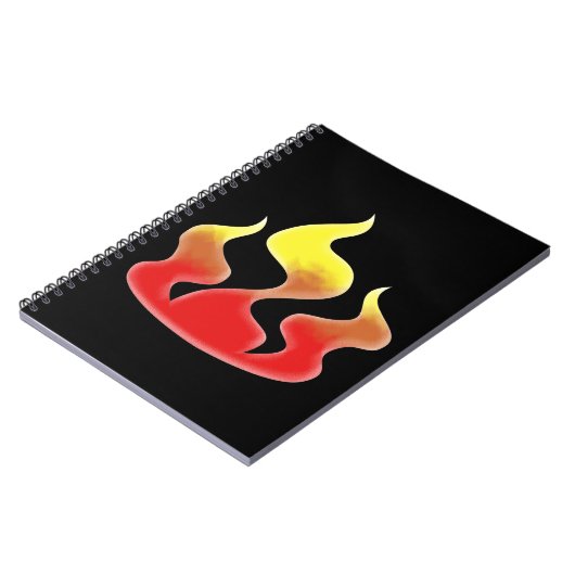 Carnet Flames (Côté gauche)