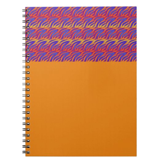 Carnet Flames bleues (Devant)