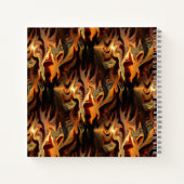 Carnet Flames dansantes.... (Dos)