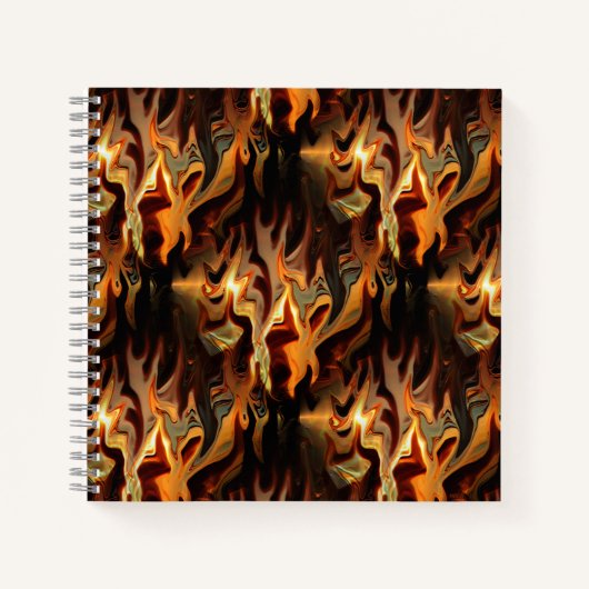 Carnet Flames dansantes.... (Devant)