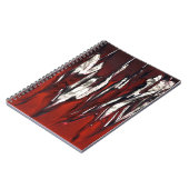 Carnet Flames rouges en rage (Côté gauche)