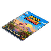 Carnet Flamingo, Art Pixel Rétro 8 Bits (Côté gauche)