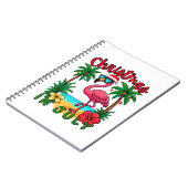 Carnet Flamingo Noël en juillet (Côté gauche)