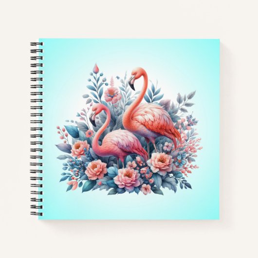Carnet Flamingo Rose Sublimation (Devant)