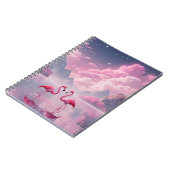 Carnet Flamingos dans un monde de rêve (Côté gauche)