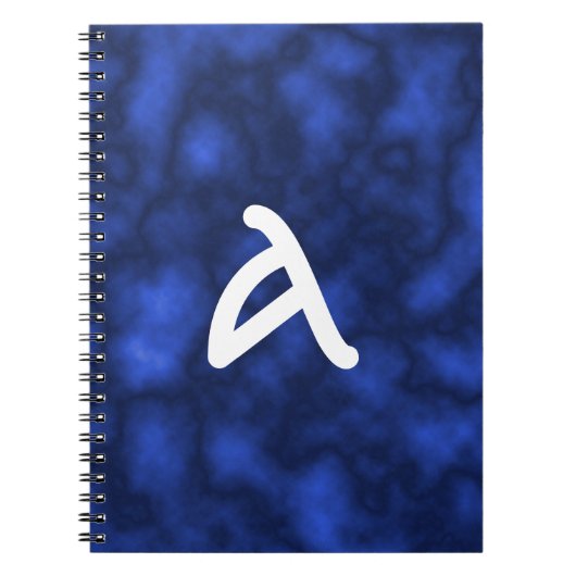 Carnet Flamme bleue (Devant)