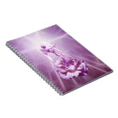 Carnet Flamme d'amour rose rose (Côté Droit)