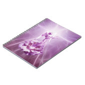 Carnet Flamme d'amour rose rose (Côté gauche)