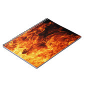 Carnet Flamme orange (Côté gauche)