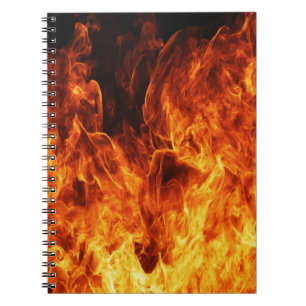 Carnet Flamme orange