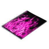 Carnet Flamme violette et cadeaux violets du feu de St (Côté gauche)