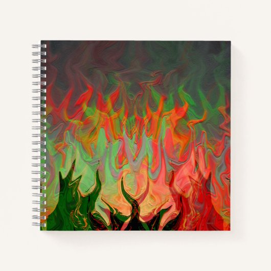 Carnet Flammes..... (Devant)