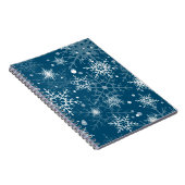Carnet Flammes à neige blanches (Côté Droit)